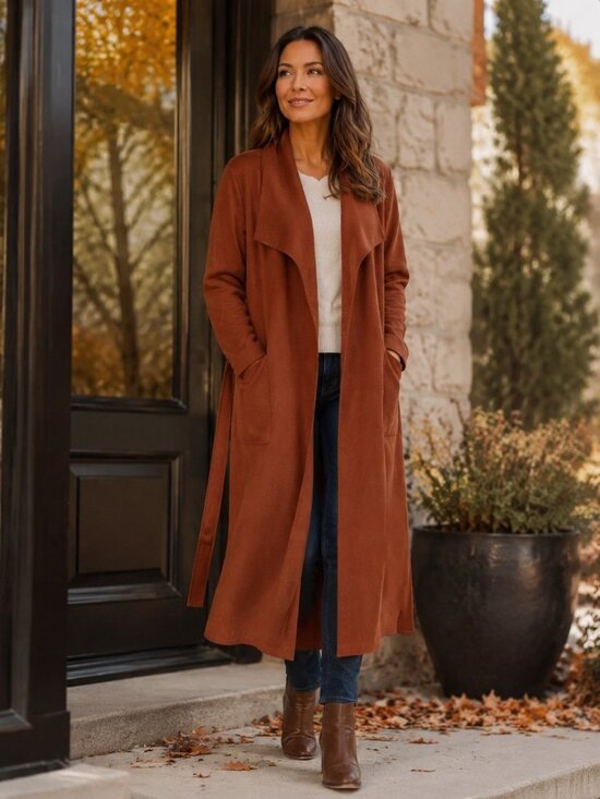 Soia & Kyo Sweaters - SOIA & KYO Benela Cardigan in Copper Size Large